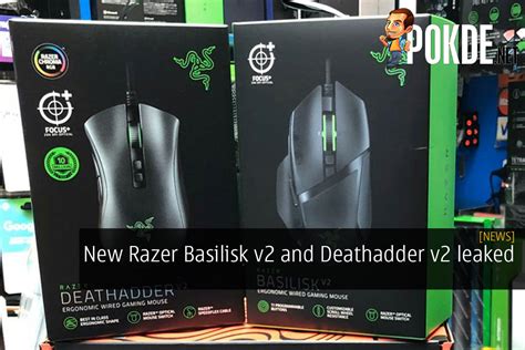 New Razer Basilisk V2 And Deathadder V2 Leaked – Pokde.Net