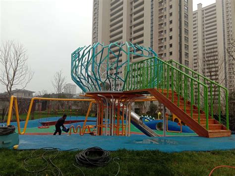 The peacock city-outdoor playground project finished!