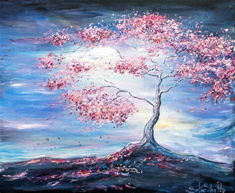 Tree of Life Painting Original Tree of Life Artwork Acrylic on | Etsy