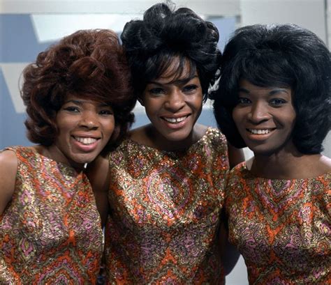 Martha Reeves & The Vandellas L-R Rosalind Ashford, Martha Reeves & Betty Kelly in England 1964 ...