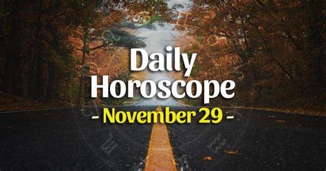 Daily Horoscope November 29, 2023 – HoroscopeOfToday