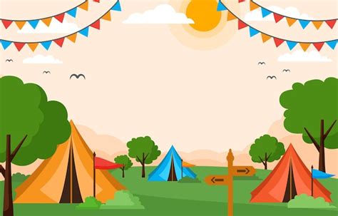 Summer Camp Background Images - Free Download on Freepik