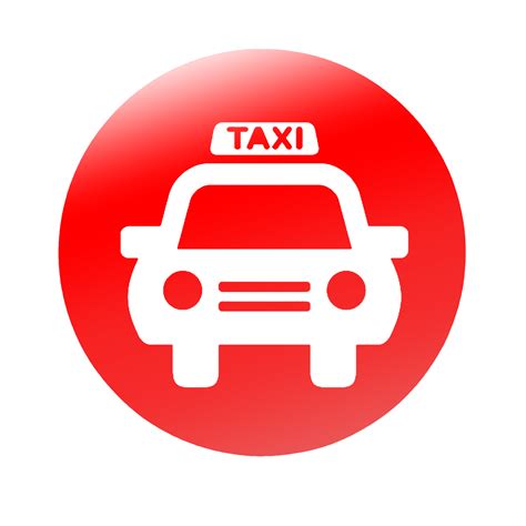 Download Taxi Circle Icon PNG Image for Free