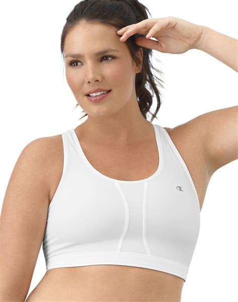 6632 - Champion Mesh-Vented Compression Plus-Size High Support Sports Bra