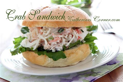 Crab Sandwich - Katherines Corner