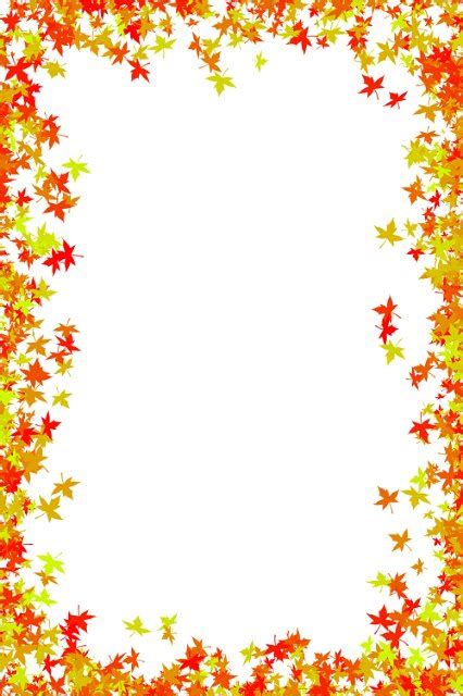 maple leaves autumn frame | Free backgrounds and textures | Cr103.com