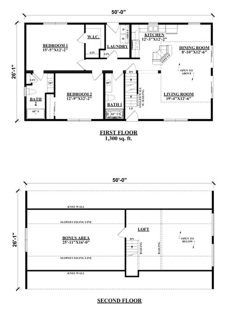 Chalet Modular Floor Plans - Kintner Modular Homes