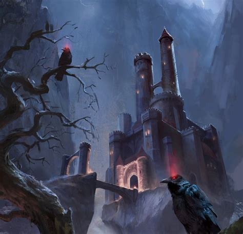 Castle Ravenloft - Curse of Strahd - 5etools | Fantasy concept art ...