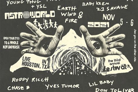 Travis Scott Announces Astroworld Festival Line-Up