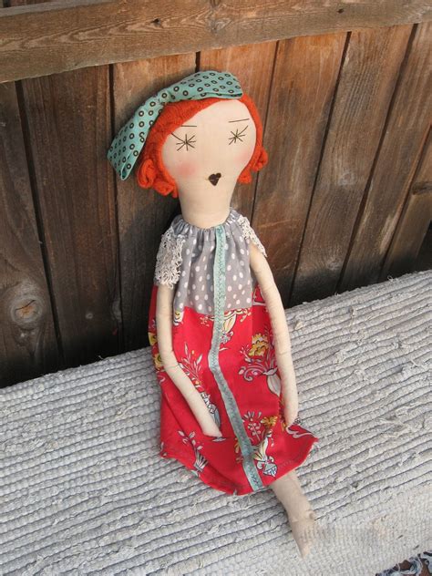 Flora: Handmade Rag Doll Soft Cloth Doll 22 Inches