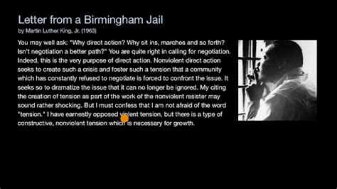 Letter From Birmingham Jail