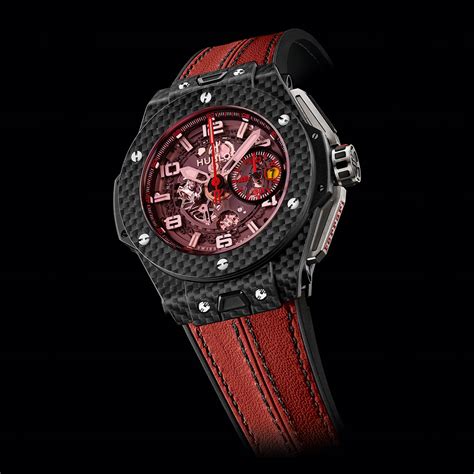 Luxury Cars and Watches - Boxfox1: Hublot Big Bang Ferrari Carbon Red Magic Watch