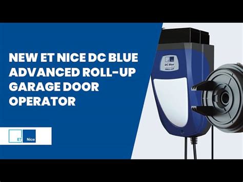 DC Blue & ET NICE garage door motor repairs & installations
