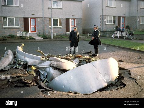 Disasters and Accidents - Terrorism - Pan Am Flight 103 Bombing - Lockerbie Stock Photo - Alamy