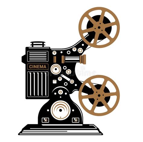 Vintage Film Projector Stock Illustrations – 7,552 Vintage Film Projector Stock Illustrations ...