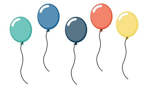 Clipart Anniversary Balloons