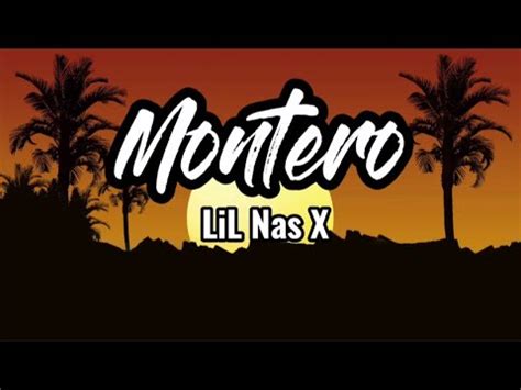 Montero - Lil Nas X(Lyrics) - YouTube