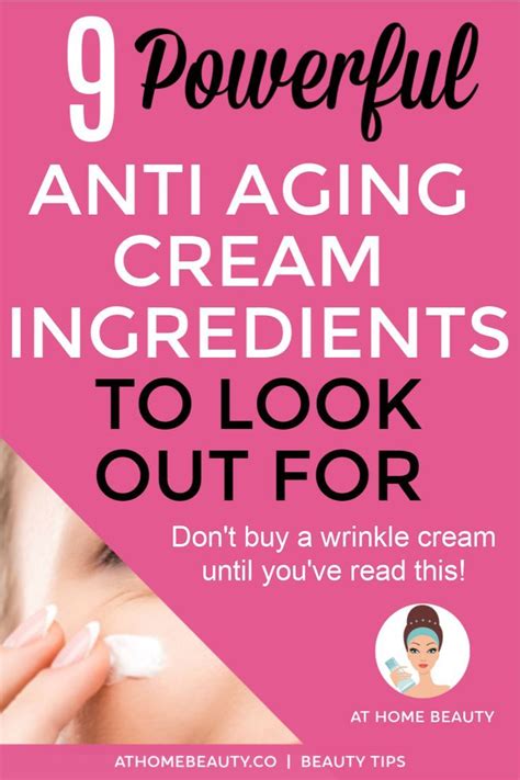 Here are 9 anti aging face cream ingredients to look out for before you ...