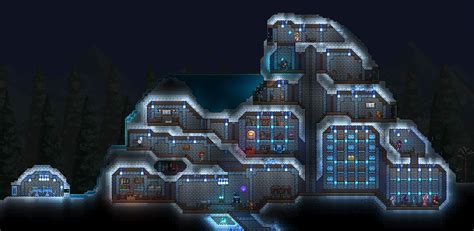 Pre-HM Snow Mountain Base : Terraria