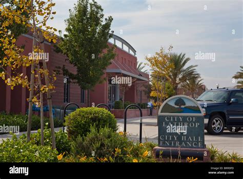 Lathrop California City Hall Stock Photo - Alamy