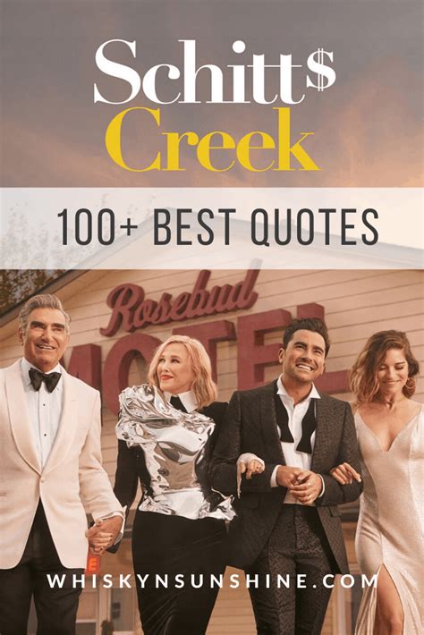 100 Best Schitt's Creek Quotes: The best quotes from the hit show Schitt's Creek #schittscreek # ...