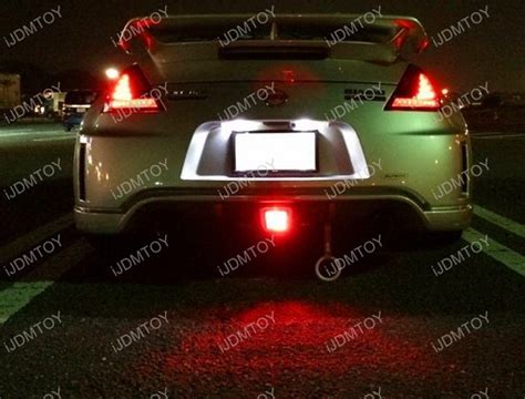 2009-up Nissan 370Z LED 4th Brake Rear Fog Light Reverse Lamp DIY