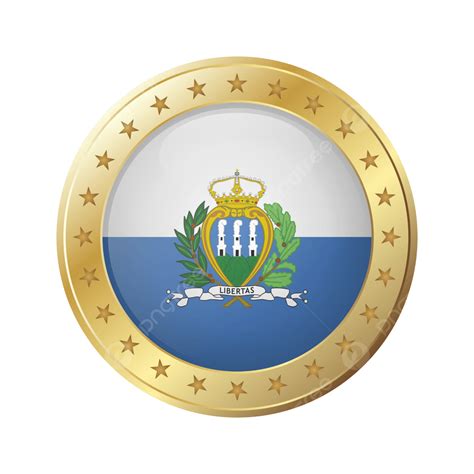 San Marino Flag With Pole Transparent PNG, Vector, PSD, and Clipart With Transparent Background ...