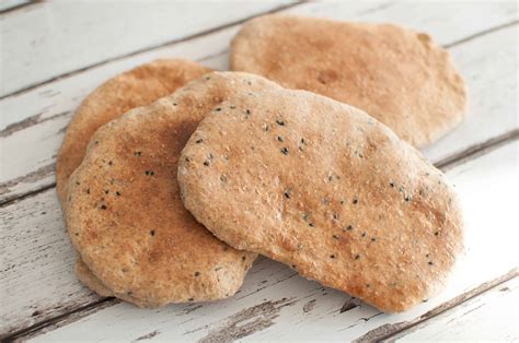 Clean eating pitta bread recipe | Hedi Hearts