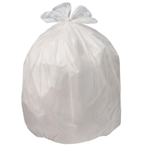 Biodegradable Garbage Bags (White) - Ultracare