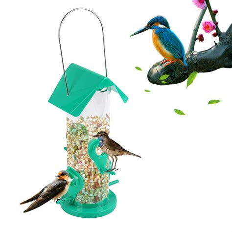 Akoyovwerve Bird Feeder Outdoor Bird Feeder Food Dispenser For Tit Small Wild Birds - Walmart ...