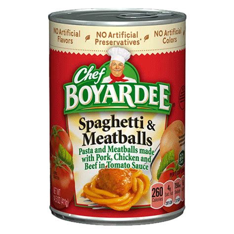 Spaghetti & Meatballs Can | Chef Boyardee