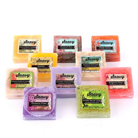 Natural and Organic Bar Soap Variety Pack | Saavy Naturals