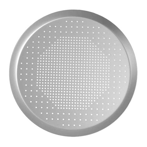 Pizza Tray Holes Plate Round Anodized Aluminum Pizza Baking Pan Pancake ...