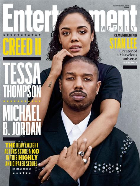 TESSA THOMPSON in Entertainment Weekly Magazine, November 2018 – HawtCelebs