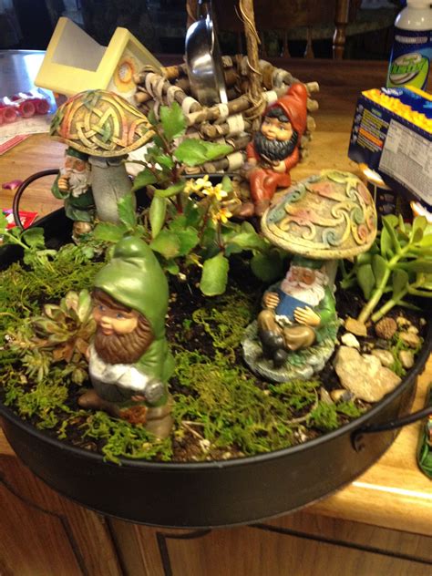 Elf and Gnome Garden | Gnome garden, Gnomes, Decor