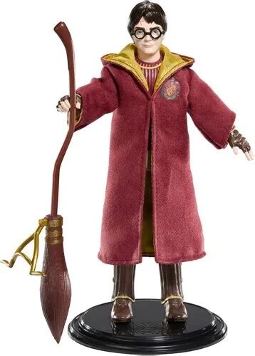 NOBLE COLLECTION - Harry Potter - Bendyfig Quidditch Harry Potter Af ...