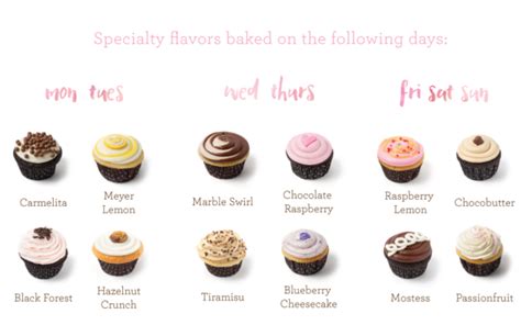 Print Daily Flavors – Dots Cupcakes | Baked Fresh Daily