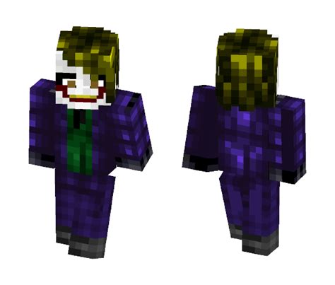 Download Heath Ledger Joker Minecraft Skin for Free. SuperMinecraftSkins