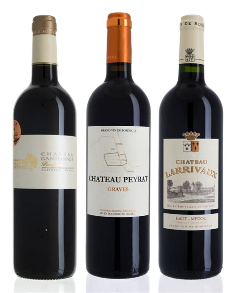 3 Bottle Taster Pack – Bordeaux Red – Wine Goblet