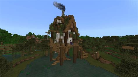 I transformed a witch hut By u/Anderistic | Witch hut, Cute minecraft ...