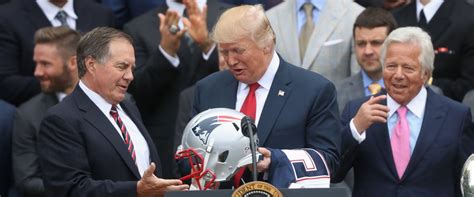 Trump welcomes Patriots -- even without Brady -- to the White House ...