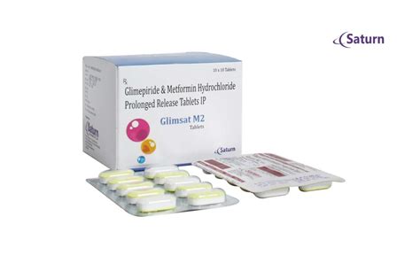 Metformin Hydrochloride Prolonged Release and Glimepiride Tablets