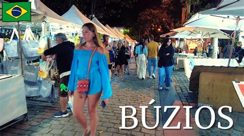 Búzios City Center Nightlife Walk 🇧🇷 - YouTube