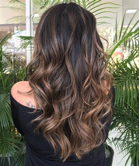 Balayage For Long Dark Brown Hair: Tips And Tricks - HomyFash