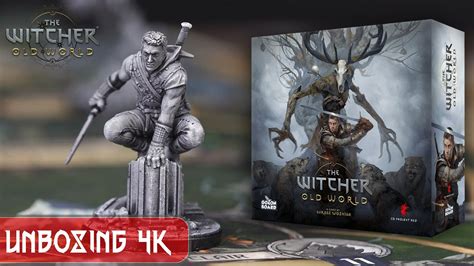 The Witcher: Old World Detailed Unboxing ( On Table Quality: High ...