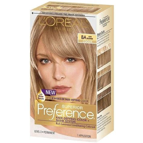 ash blonde hair dye loreal - Shay High