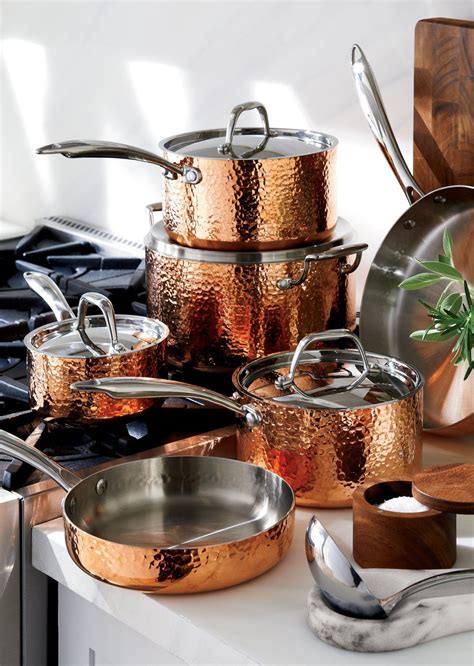 Copper Cookware | Copper cookware set, Cookware set, Cookware and bakeware