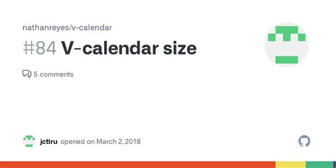 V-calendar size · Issue #84 · nathanreyes/v-calendar · GitHub