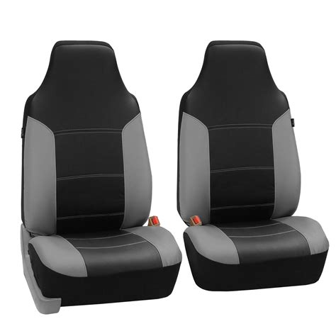 FH Group Highback Seat Royal Leather Seat Covers for Sedan, SUV, Van ...