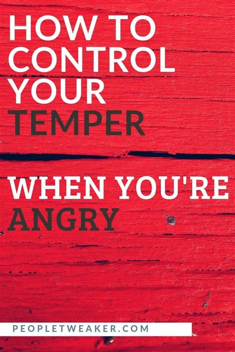 7 strategies to control your anger and temper so you can find happiness. #angercontrol #anger ...
